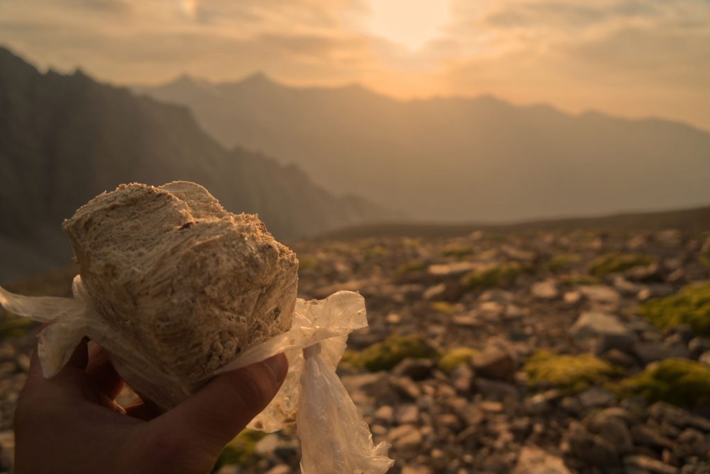 Halva - best high calory food that I found in Kyrgyzstan.