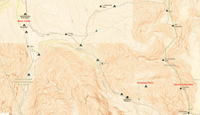 Map Ala Archa National Park