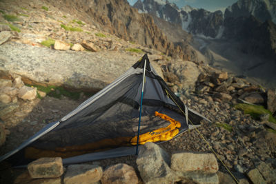 Six Moon Design Lunar Solo with Seato Summit Sleeping Gear