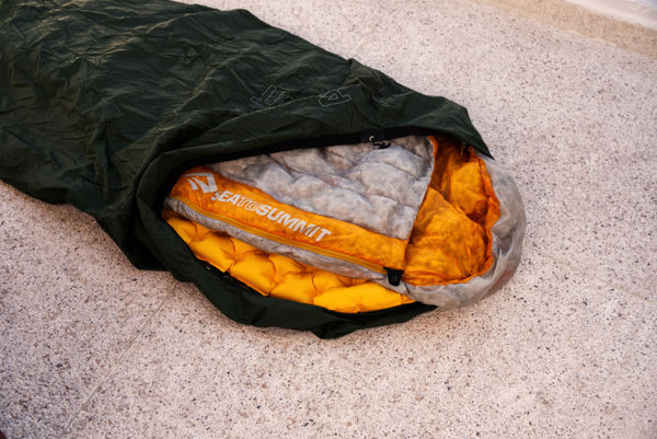 Sea to Summit Spark II, Alpkit Hunka XXL